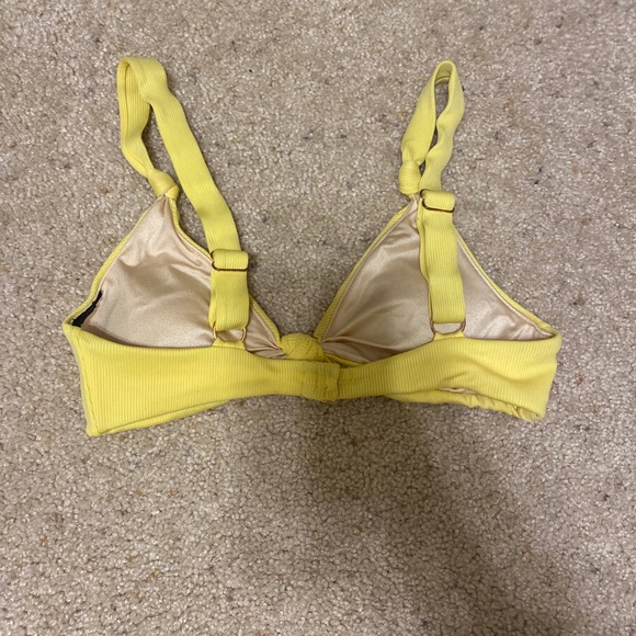 yellow bathing suit top from PacSun - Picture 2 of 2